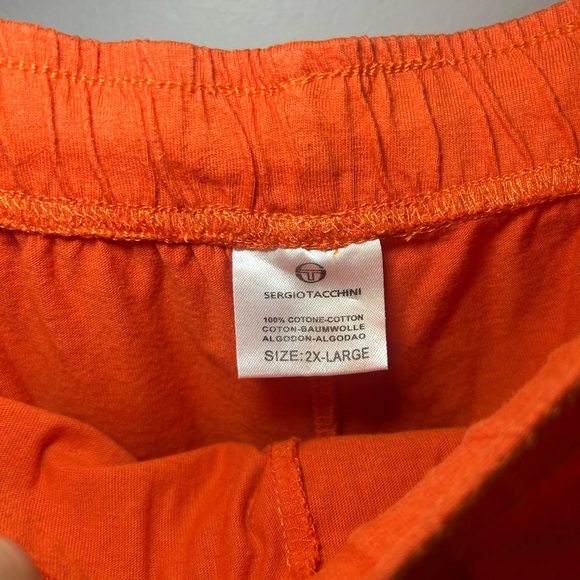 Sergio Tacchini light cotton lounge logo shorts - Picture 3 of 7